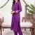 Women Ethnic Motifs Embroidered Regular Thread Work Kurta with Trousers