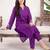 Women Ethnic Motifs Embroidered Regular Thread Work Kurta with Trousers