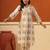 Women Ethnic Motifs Printed Panelled Thread Work Pure Cotton Kurta with Trousers