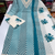 Women's Cotton Lehriya Printed Kurta and Floral Pant with Dupatta Set