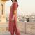 Women Colourblocked Regular Sequinned Kurta with Trousers