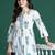 Women Floral Printed Cotton A-Line Kurta with Palazzos