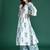 Women Floral Printed Cotton A-Line Kurta with Palazzos