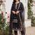 Women Floral Embroidered Regular Mirror Work Kurta with Trousers & With Dupatta