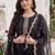 Women Floral Embroidered Regular Mirror Work Kurta with Trousers & With Dupatta