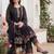 Women Floral Embroidered Regular Mirror Work Kurta with Trousers & With Dupatta