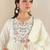 Women Floral Embroidered Empire Thread Work Pure Cotton Kurta with Trousers & With Dupatta