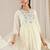Women Floral Embroidered Empire Thread Work Pure Cotton Kurta with Trousers & With Dupatta