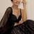 black color sequence work Georget lehnga Choli Set