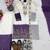 White And Purple Color Sequence And Embroidery Work Georgette Salwar Suit