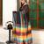 women's royal rainbow soft mul cotton blend saree with blouse piece