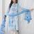 Women Geometric Dyed Cotton Kurta with Trouser & Dupatta