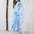 Women Geometric Dyed Cotton Kurta with Trouser & Dupatta
