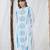 Women Geometric Dyed Cotton Kurta with Trouser & Dupatta