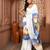 women's candy pop soft mul cotton blend saree with blouse piece