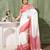 women's lal pallavi soft cotton blend  saree with blouse piece