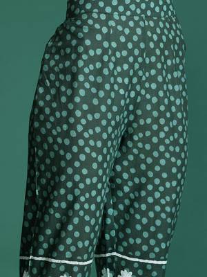 Floral Printed Regular Pure Cotton Kurta with Trousers 3