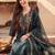 Women Floral Embroidered Regular Thread Work Kurta with Trousers & With Dupatta