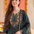 Women Floral Embroidered Regular Thread Work Kurta with Trousers & With Dupatta