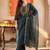 Women Floral Embroidered Regular Thread Work Kurta with Trousers & With Dupatta