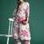 Floral Printed Pure Cotton A-Line Kurta with Palazzos