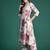 Floral Printed Pure Cotton A-Line Kurta with Palazzos