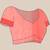 women's temple mala lal par sada sari soft cotton blend  saree with blouse piece