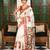 women's folk tribal hand soft cotton blend  saree without blouse piece