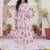 Women Floral Printed Regular Pure Cotton Kurta with Trousers