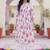 Women Floral Printed Regular Pure Cotton Kurta with Trousers