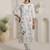 Women Floral Embroidered Thread Work Kurta With Trousers & Dupatta Kurta Sets