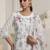 Women Floral Embroidered Thread Work Kurta With Trousers & Dupatta Kurta Sets