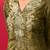 Women Ethnic Motifs Printed Straight Thread Work Kurta with Trousers