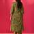 Women Ethnic Motifs Printed Straight Thread Work Kurta with Trousers