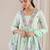 Ethnic Motifs Printed Pure Cotton A-Line Kurta With Trouser & Dupatta