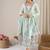 Ethnic Motifs Printed Pure Cotton A-Line Kurta With Trouser & Dupatta