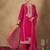 Women Embroidered Regular Kurta with Trousers & With Dupatta