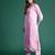 Ethnic Motifs Zari Embroidered Kurta With Trousers & Dupatta