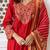 Women Ethnic Motifs Embroidered Empire Kurta with Trousers & With Dupatta