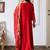 Women Ethnic Motifs Embroidered Empire Kurta with Trousers & With Dupatta