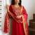 Women Ethnic Motifs Embroidered Empire Kurta with Trousers & With Dupatta