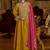 Women Ethnic Motifs Embroidered Panelled Sequinned Kurta with Trousers & With Dupatta