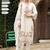 Women Floral Embroidered Regular Thread Work Kurta with Trousers & With Dupatta