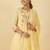 Women Floral Embroidered Panelled Thread Work Pure Cotton Kurta with Trousers & With Dupatta