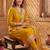 Women Ethnic Motifs Regular Kurta with Trousers & With Dupatta