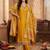 Women Ethnic Motifs Regular Kurta with Trousers & With Dupatta