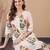 Women Floral Printed Regular Pure Cotton Kurta with Trousers