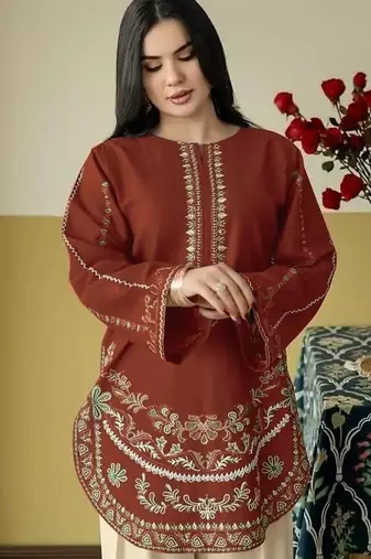 red white roman silk palazzo sharara salwar suit collection semi stitched