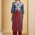 Women Floral Printed Panelled Pure Cotton Kurta with Trousers
