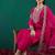 Women Ethnic Motifs Embroidered Regular Kurta With Trousers & Dupatta